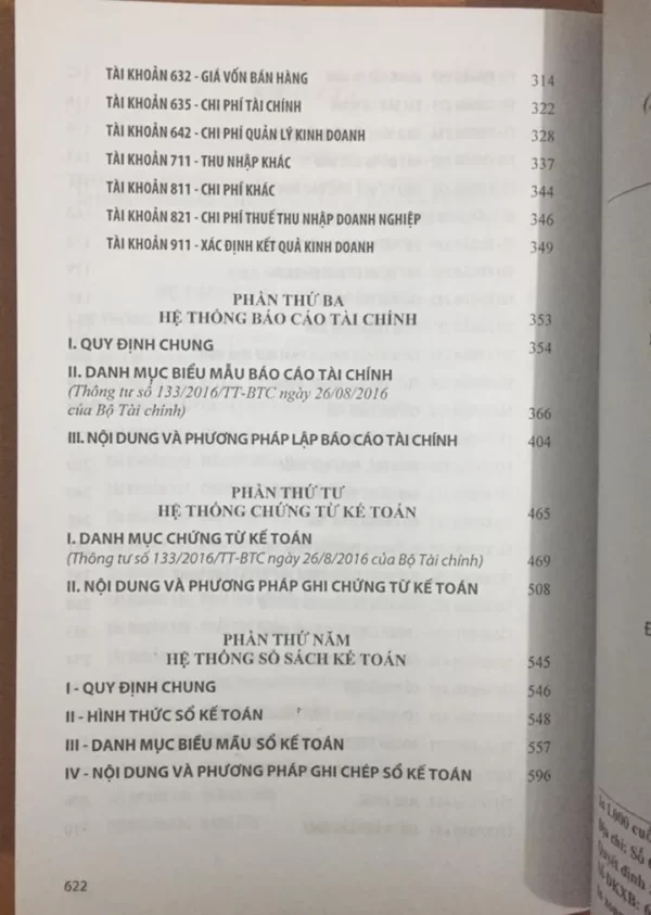 Chế độ kế toán doanh nghiệp nhỏ và vừa (Ban hành theo thông tư 133/2016 Bộ tài chính) - Hình ảnh 5