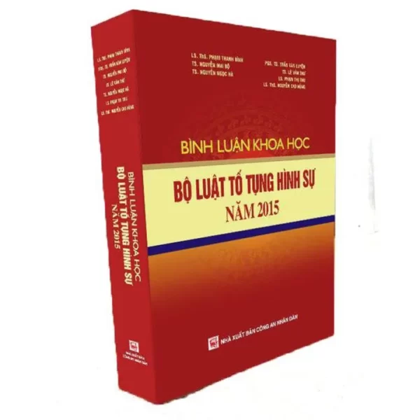 Bình luận khoa học bộ luật tố tụng hình sự 2015 - Hình ảnh 2