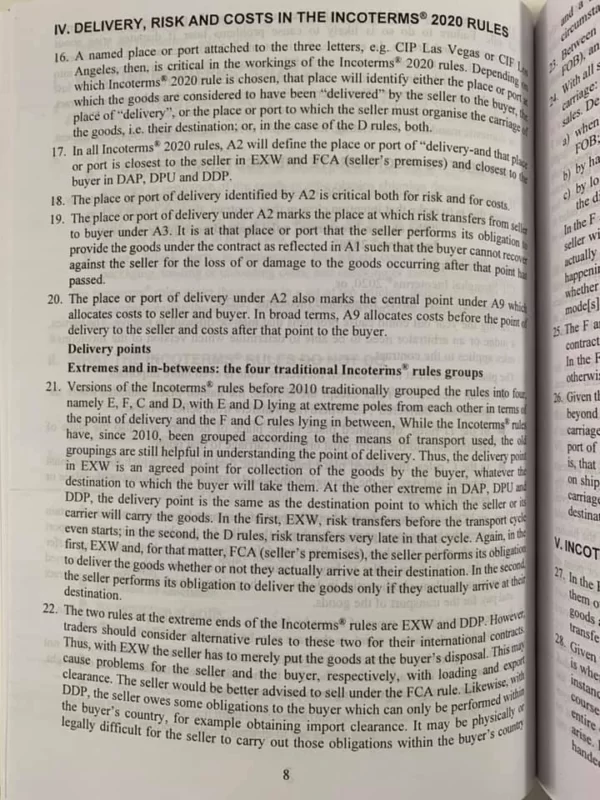 Incoterm 2020 - Quy tắc của ICC về sử dụng các điều kiện thương mại quốc tế và nội địa (Song ngữ Anh - Việt) - Hình ảnh 6