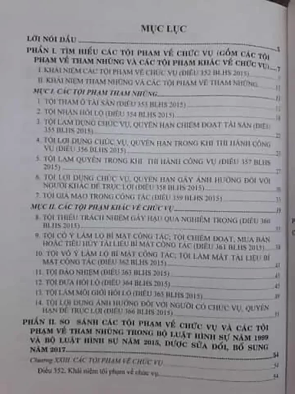 Tìm hiểu các tội phạm về tham nhũng và các tội phạm khác về chức vụ - Hình ảnh 2