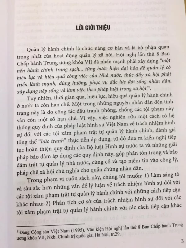 Trách nhiệm hình sự đối với các tội xâm phạm trật tự quản lý hành chính (Theo Bộ luật hình sự năm 2015 sửa đổi, bổ sung năm 2017) - Hình ảnh 3