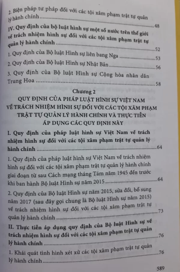 Trách nhiệm hình sự đối với các tội xâm phạm trật tự quản lý hành chính (Theo Bộ luật hình sự năm 2015 sửa đổi, bổ sung năm 2017) - Hình ảnh 6