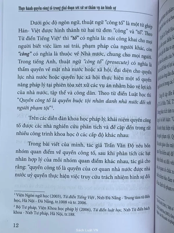Thực hành quyền công tố trong giai đoạn xét xử sơ thẩm vụ án hình sự - Hình ảnh 8