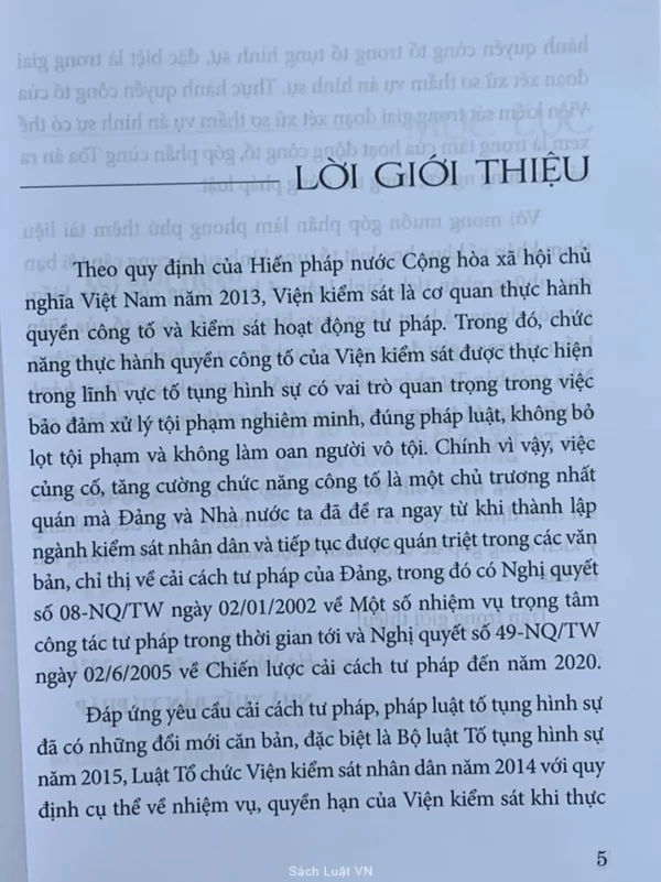Thực hành quyền công tố trong giai đoạn xét xử sơ thẩm vụ án hình sự - Hình ảnh 2