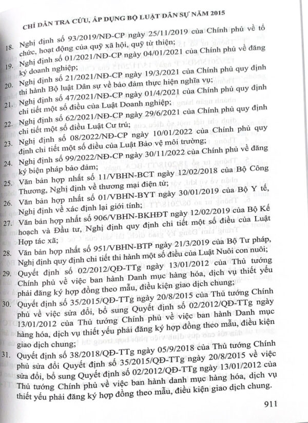Chỉ dẫn tra cứu, áp dụng Bộ luật dân sự năm 2015 - Hình ảnh 22