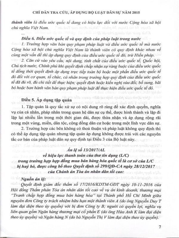 Chỉ dẫn tra cứu, áp dụng Bộ luật dân sự năm 2015 - Hình ảnh 9
