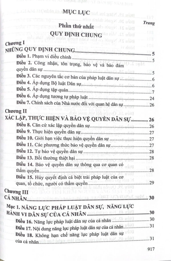 Chỉ dẫn tra cứu, áp dụng Bộ luật dân sự năm 2015 - Hình ảnh 29