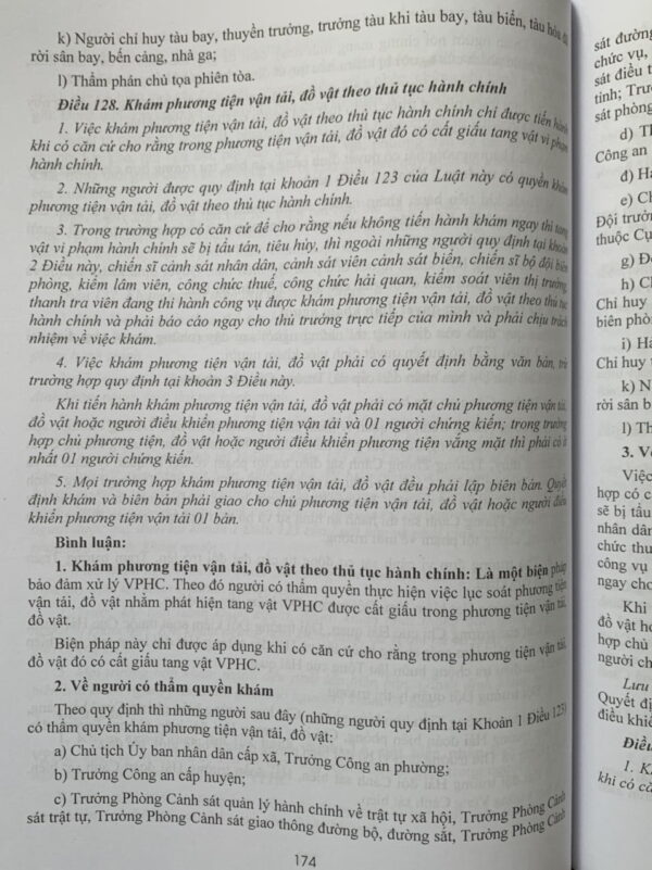 Bình luận Luật Xử lý vi phạm hành chính năm 2012 (sửa đổi, bổ sung năm 2020) và áp dụng pháp luật trong xử lý - Hình ảnh 8