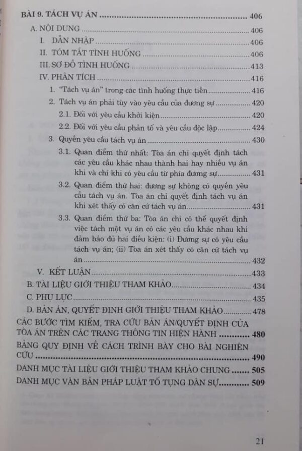 Combo Pháp luật tố tụng dân sự phần chung (tình huống và phân tích) và phần thủ tục giải quyết vụ án dân sự - Image 13