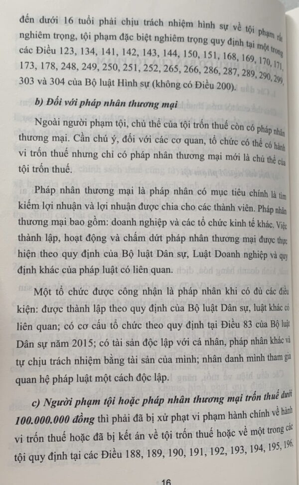 Bình luận Bộ luật hình sự năm 2015- Phần thứ hai các tội phạm (chương XVIII- mục 2) - Hình ảnh 12