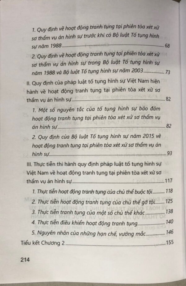 Hoạt động tranh tụng tại phiên toà xét xử sơ thẩm vụ án hình sự - Hình ảnh 3