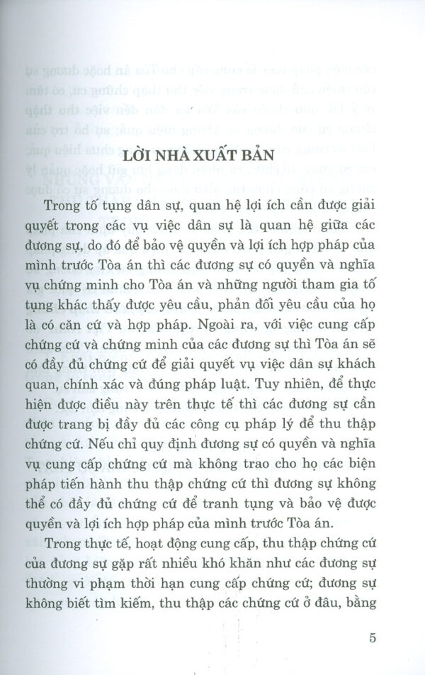 Cung cấp, thu thập chứng cứ của đương sự trong tố tụng dân sự Việt Nam - Hình ảnh 2