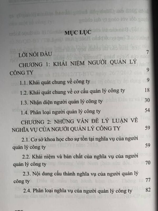 Một số vấn đề pháp lý về nghĩa vụ của người quản lý công ty - Hình ảnh 8