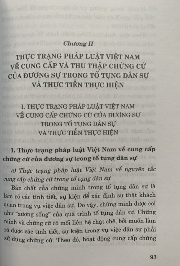 Cung cấp, thu thập chứng cứ của đương sự trong tố tụng dân sự Việt Nam - Hình ảnh 8
