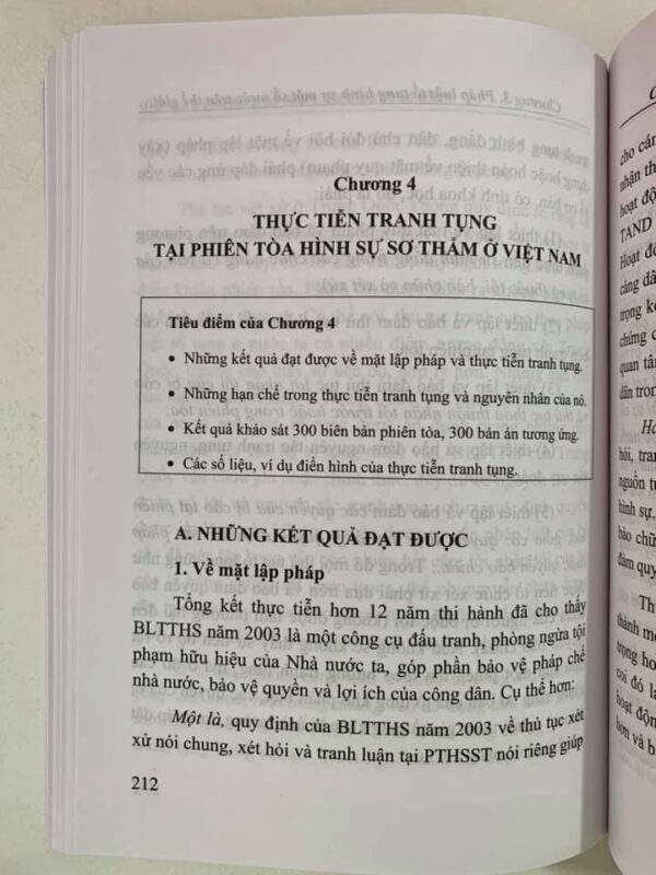 Thủ tục tranh tụng tại phiên toà hình sự sơ thẩm (tái bản lần thứ nhất) - Hình ảnh 14