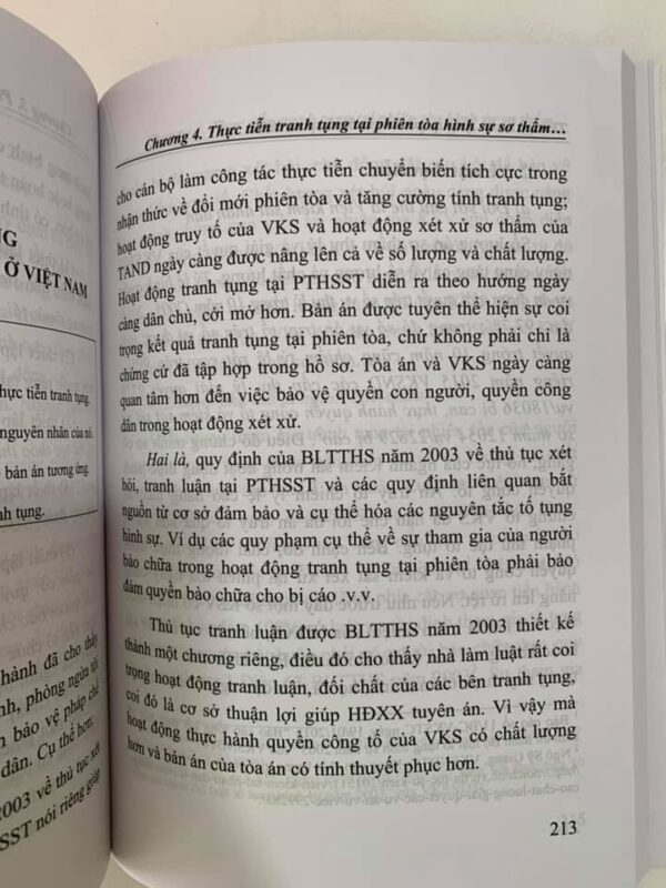 Thủ tục tranh tụng tại phiên toà hình sự sơ thẩm (tái bản lần thứ nhất) - Hình ảnh 15