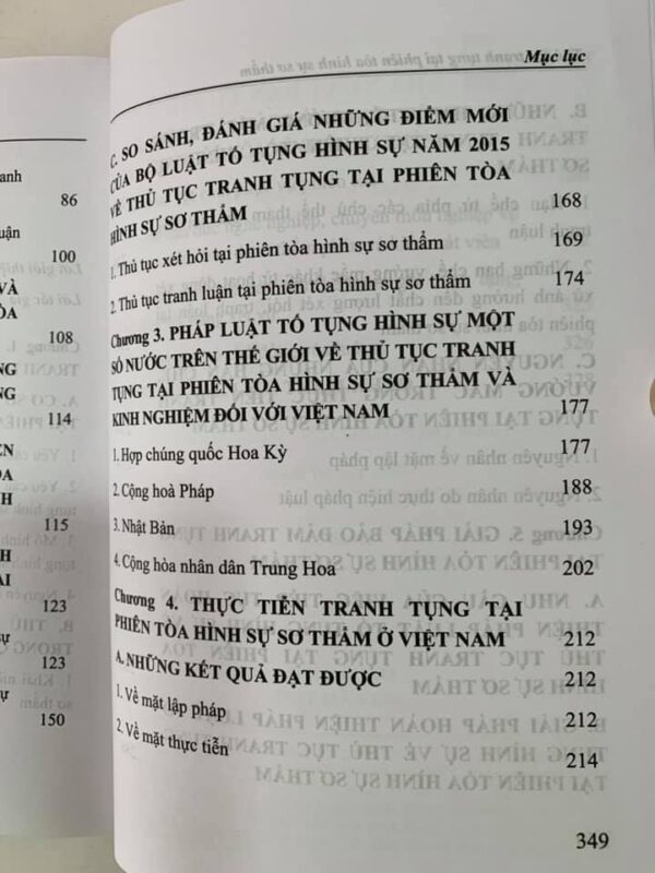 Thủ tục tranh tụng tại phiên toà hình sự sơ thẩm (tái bản lần thứ nhất) - Hình ảnh 4