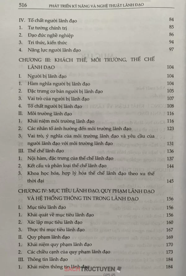Phát Triển Kỹ Năng Và Nghệ Thuật Lãnh Đạo - Hình ảnh 3