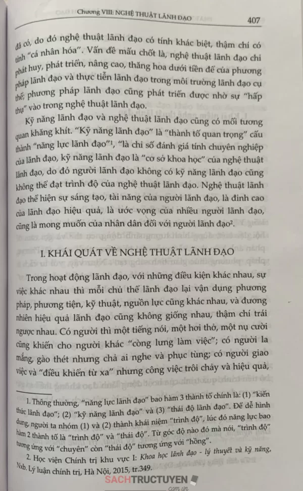 Phát Triển Kỹ Năng Và Nghệ Thuật Lãnh Đạo - Hình ảnh 8