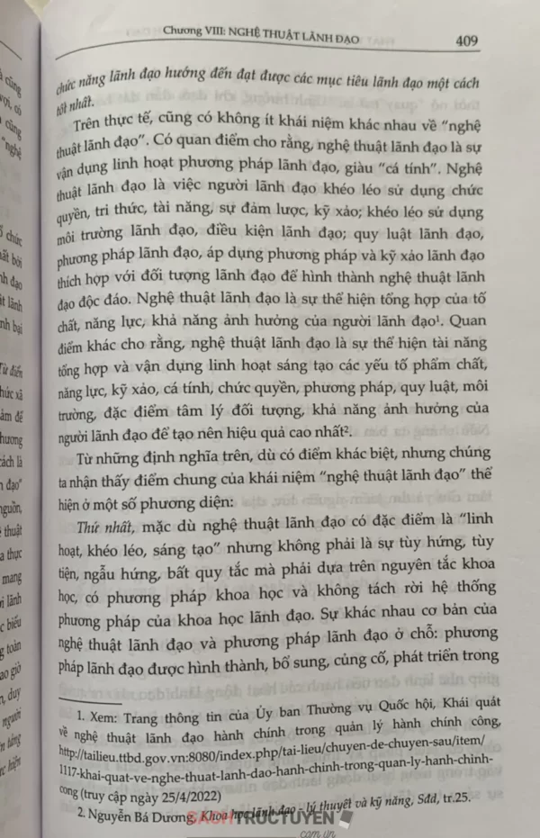 Phát Triển Kỹ Năng Và Nghệ Thuật Lãnh Đạo - Hình ảnh 10