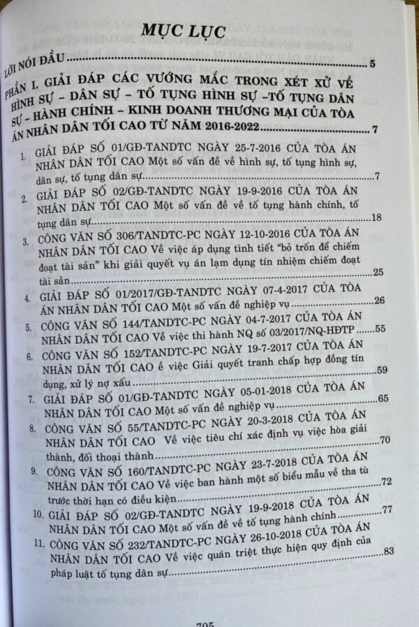 Hệ Thống Án Lệ Và Các Giải Đáp Vướng Mắc Trong Nghiệp Vụ Xét Xử Của Tòa Án Nhân Dân Tối Cao Từ Năm 2016 Đến Nay - Hình ảnh 3
