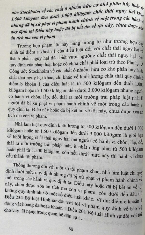 Bình luận Bộ luật hình sự năm 2015- Phần thứ hai Các tội phạm  (Chương XIX- Các tội phạm về môi trường) - Hình ảnh 25