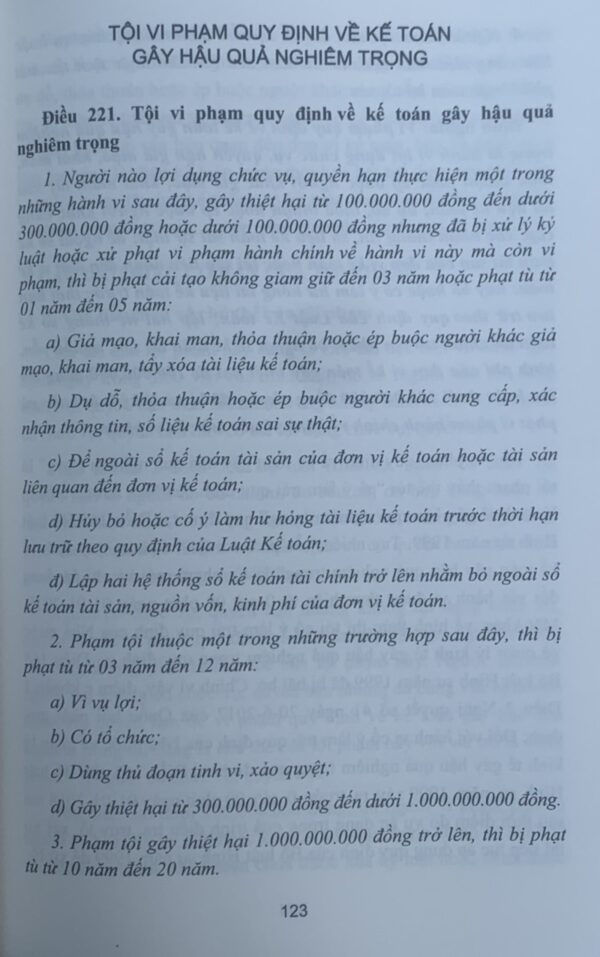 Bình luận Bộ luật Hình sự năm 2015 (Phần thứ hai – Các tội phạm), Chương XVIII, Mục 3: Các tội phạm khác xâm phạm trật tự quản lý kinh tế - Hình ảnh 17