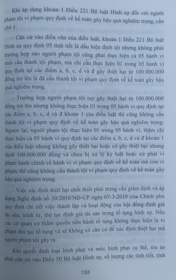 Bình luận Bộ luật Hình sự năm 2015 (Phần thứ hai – Các tội phạm), Chương XVIII, Mục 3: Các tội phạm khác xâm phạm trật tự quản lý kinh tế - Hình ảnh 27