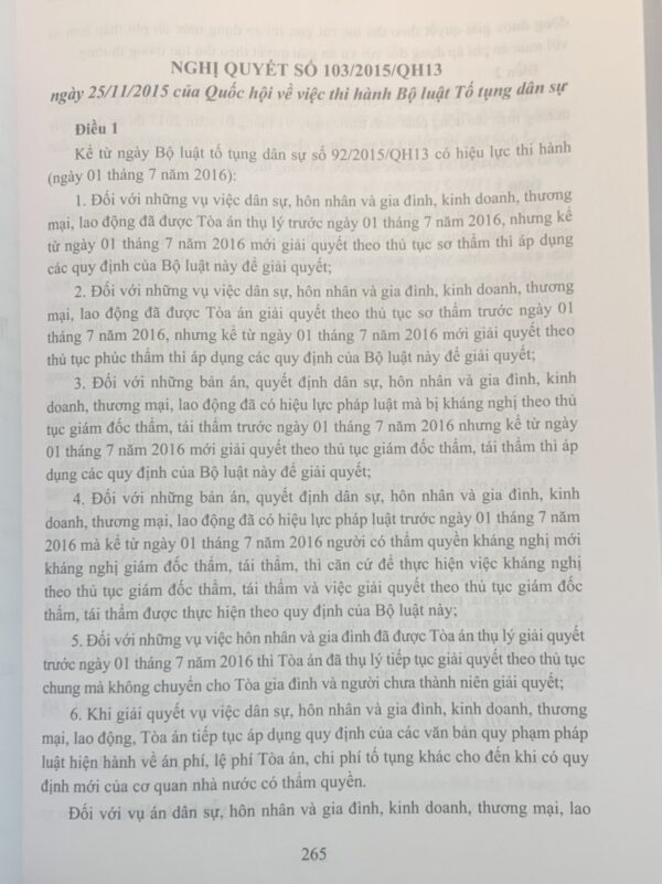 Trình tự giải quyết các vụ việc dân sự theo pháp luật hiện hành - Hình ảnh 13