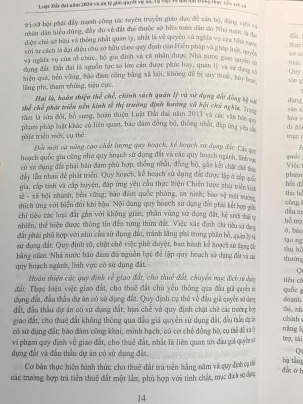 Luật đất đai năm 2024 và án lệ giải quyết vụ án, vụ việc về đất đai trong thực tiễn xét xử - Hình ảnh 34