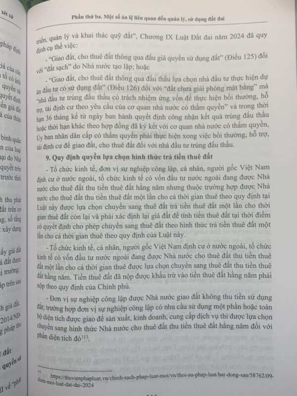 Luật đất đai năm 2024 và án lệ giải quyết vụ án, vụ việc về đất đai trong thực tiễn xét xử - Hình ảnh 40