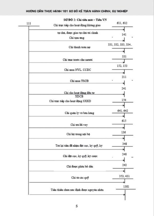 Hướng Dẫn Thực Hành 161 Sơ Đồ Kế Toán Hành Chính, Sự Nghiệp (Theo Thông Tư Số:24/2024/TT-BTC) - Hình ảnh 4