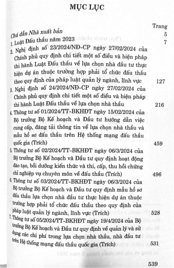 Luật đấu thầu năm 2023 và văn bản hướng dẫn thi hành - Hình ảnh 5