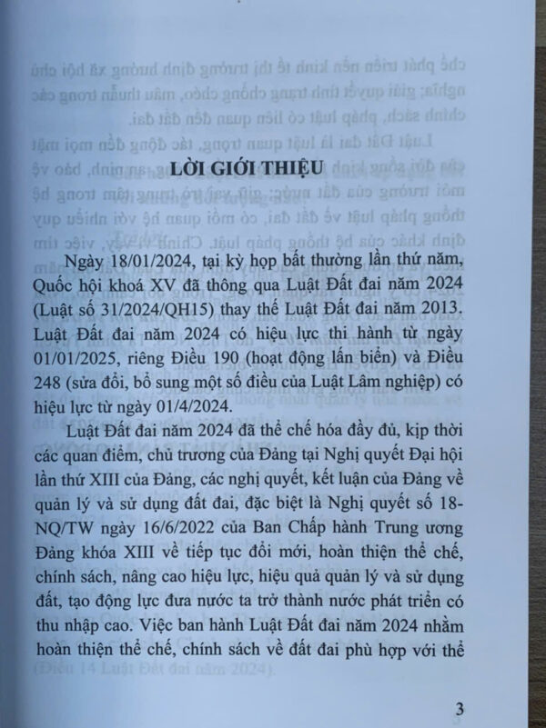 200 câu hỏi và trả lời về Luật Đất đai năm 2024 - Hình ảnh 3