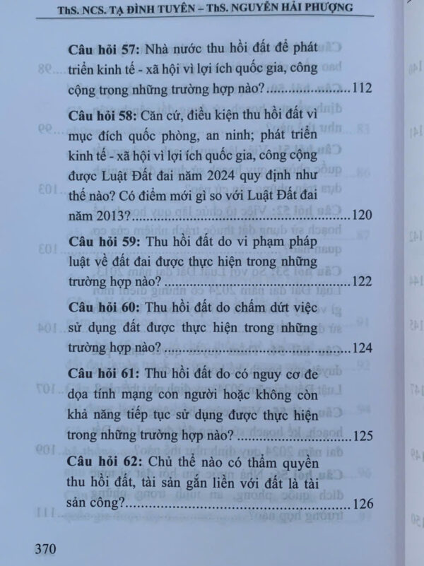 200 câu hỏi và trả lời về Luật Đất đai năm 2024 - Hình ảnh 16