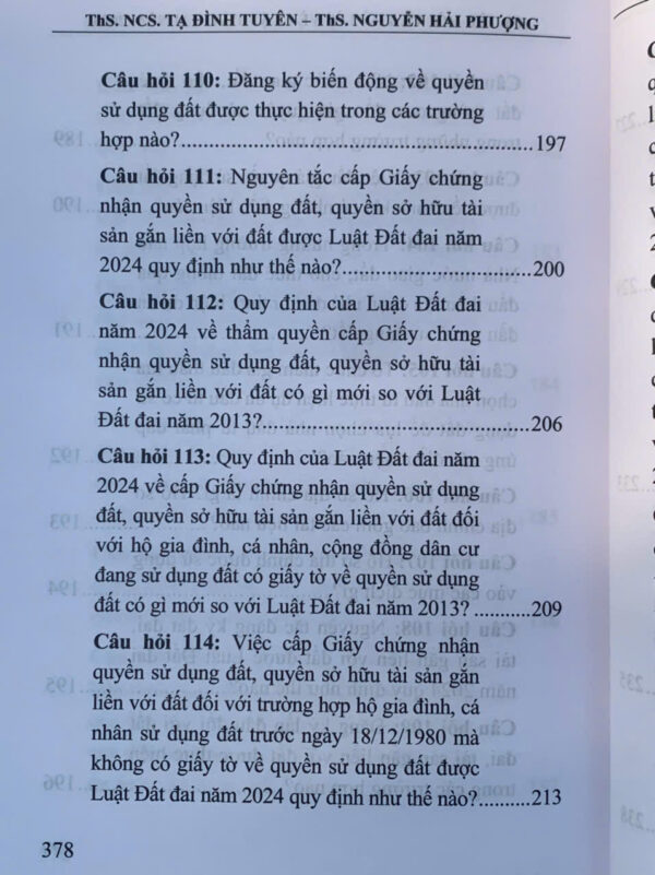 200 câu hỏi và trả lời về Luật Đất đai năm 2024 - Hình ảnh 24