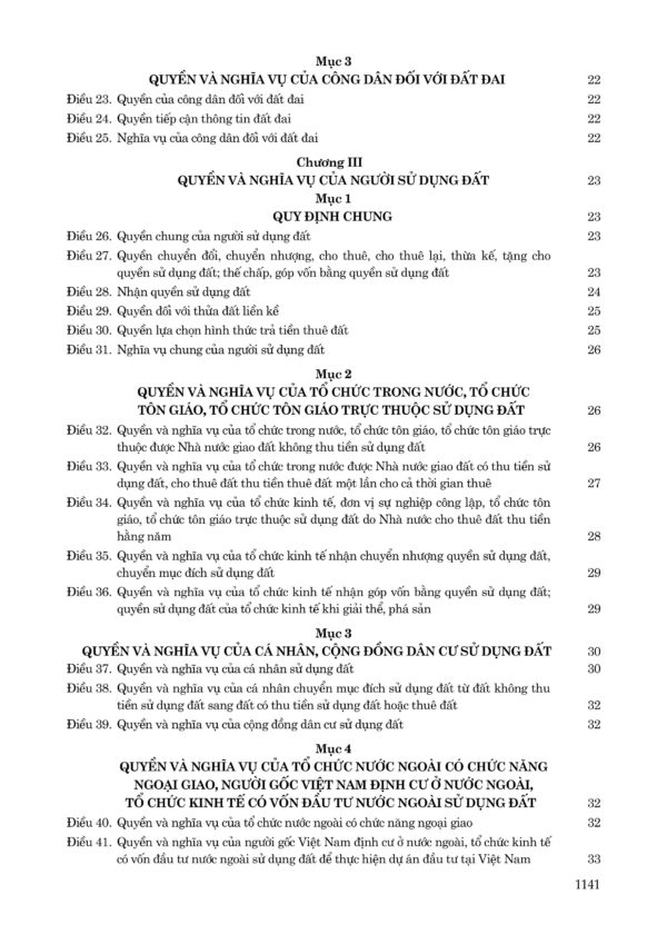 Luật Đất đai (sửa đổi, bổ sung năm 2024) và các văn bản hướng dẫn thi hành - Hình ảnh 5