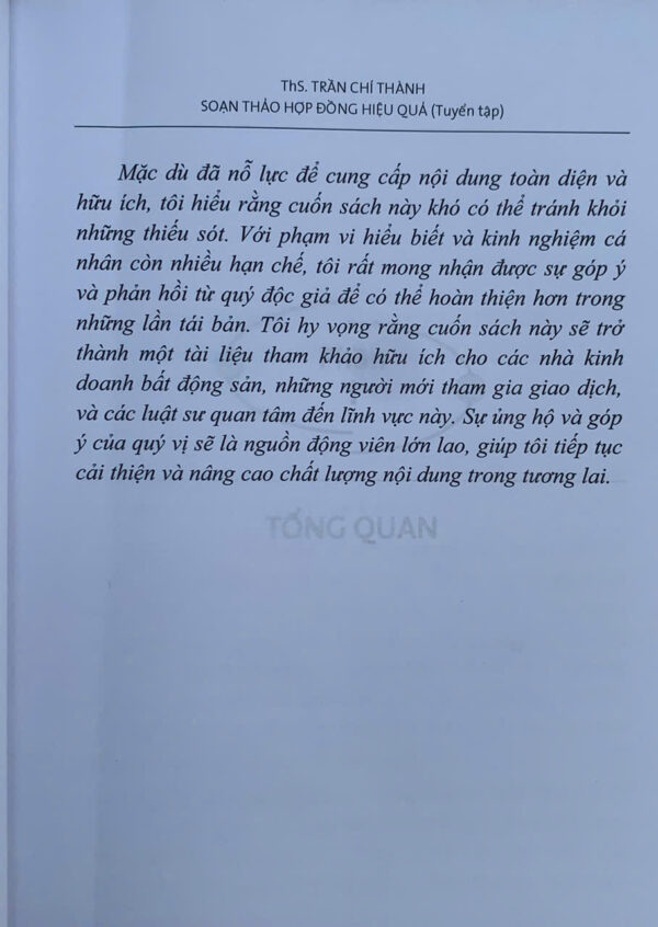 Soạn thảo hợp đồng hiệu quả (tuyển tập): Hợp đồng chuyển nhượng quyền sử dụng đất, quyền sở hữu nhà ở - góc nhìn bên nhận chuyển nhượng - Image 5