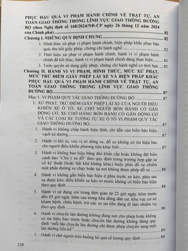 Xử phạt vi phạm hành chính về trật tự, an toàn giao thông trong lĩnh vực giao thông đường bộ - Hình ảnh 12