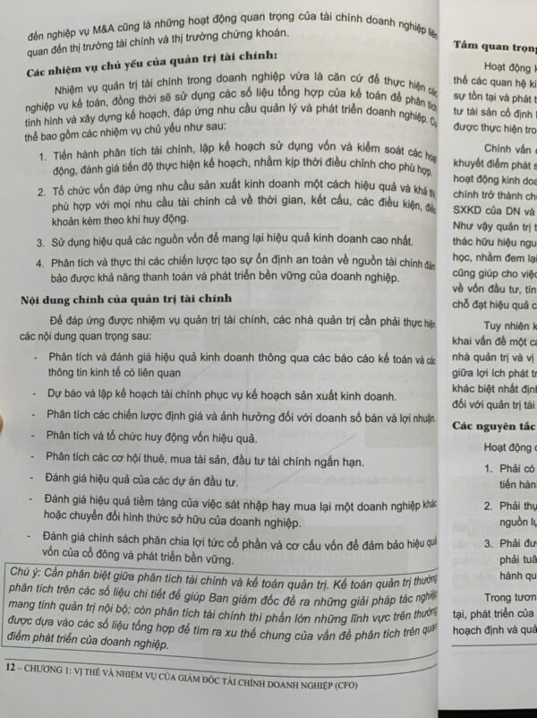 CFO Quản Trị Tài Chính Công Ty Cổ Phần - Hình ảnh 12