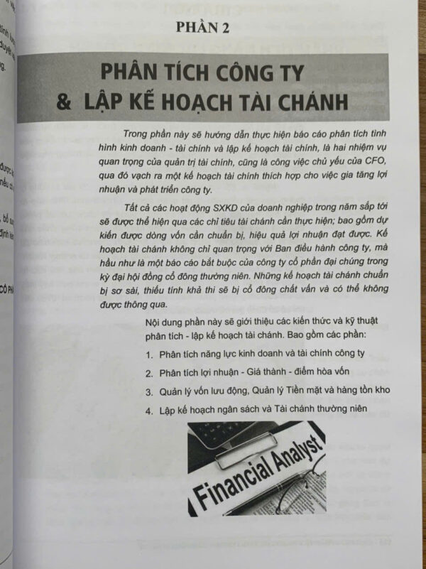 CFO Quản Trị Tài Chính Công Ty Cổ Phần - Hình ảnh 14