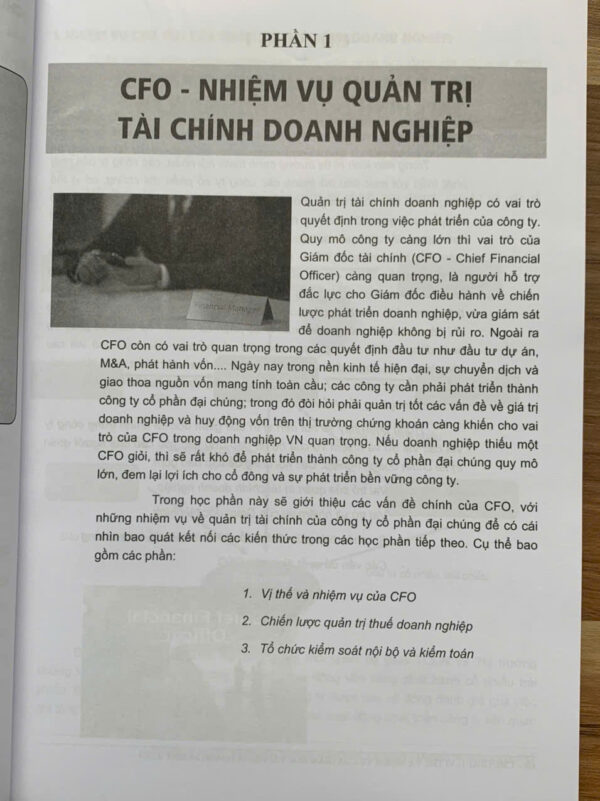 CFO Quản Trị Tài Chính Công Ty Cổ Phần - Hình ảnh 9