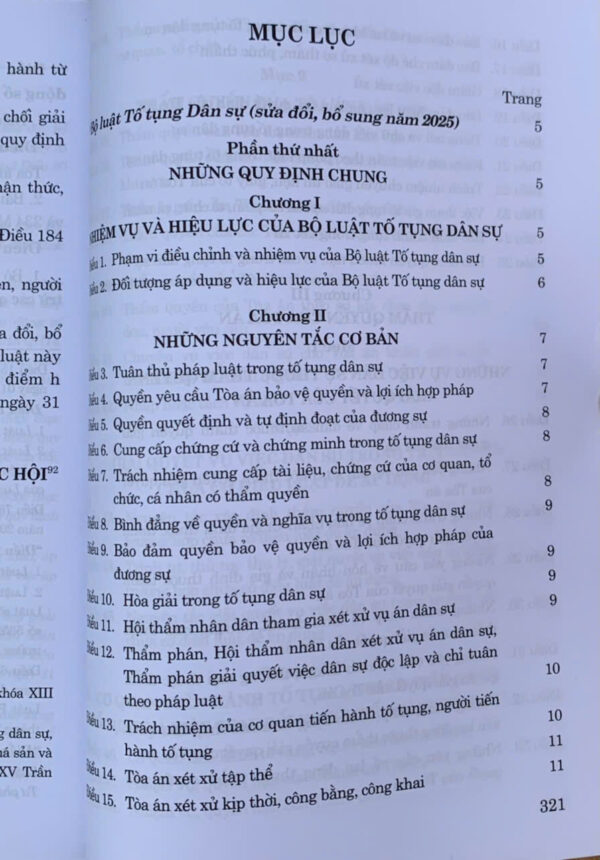 Luật Tố tụng dân sự (Sửa đổi, bổ sung năm 2025) - Hình ảnh 6